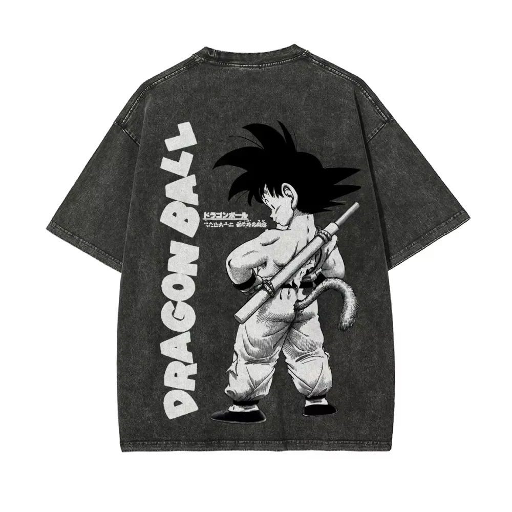 Summer Clothing Good Quality - T-shirt Oversize Dragon Ball Estate 2026