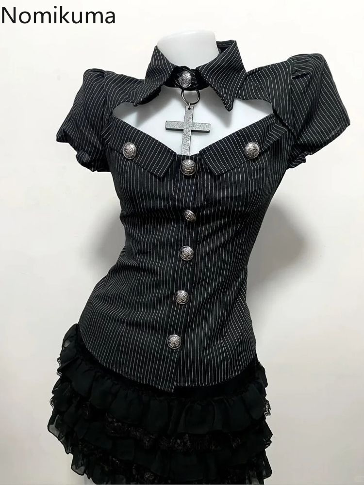 Summer Clothing Juniors - Completi due pezzi Goth da donna: