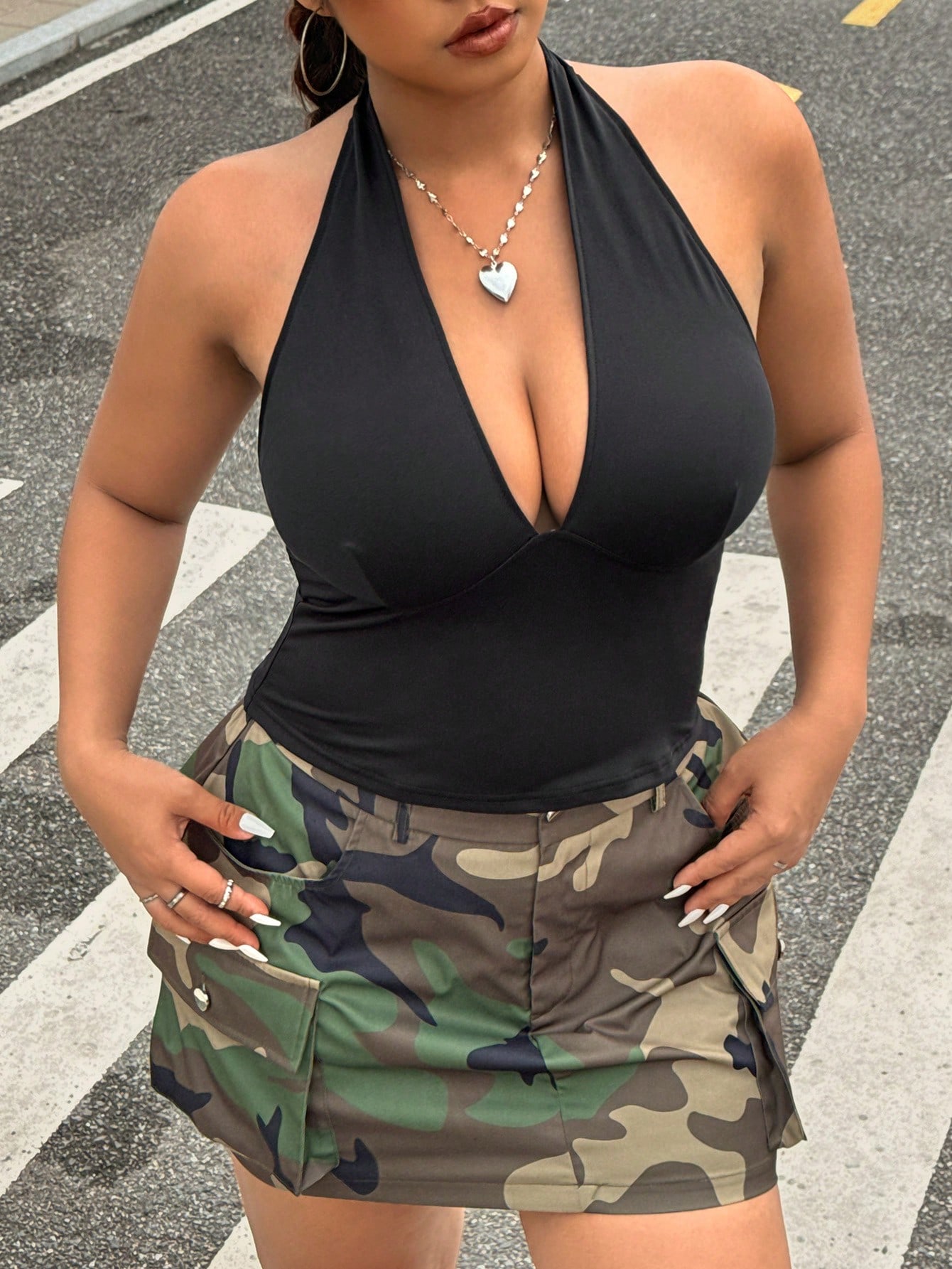 Halter Neck Top - Nuova Moda: Top Halter da Donna