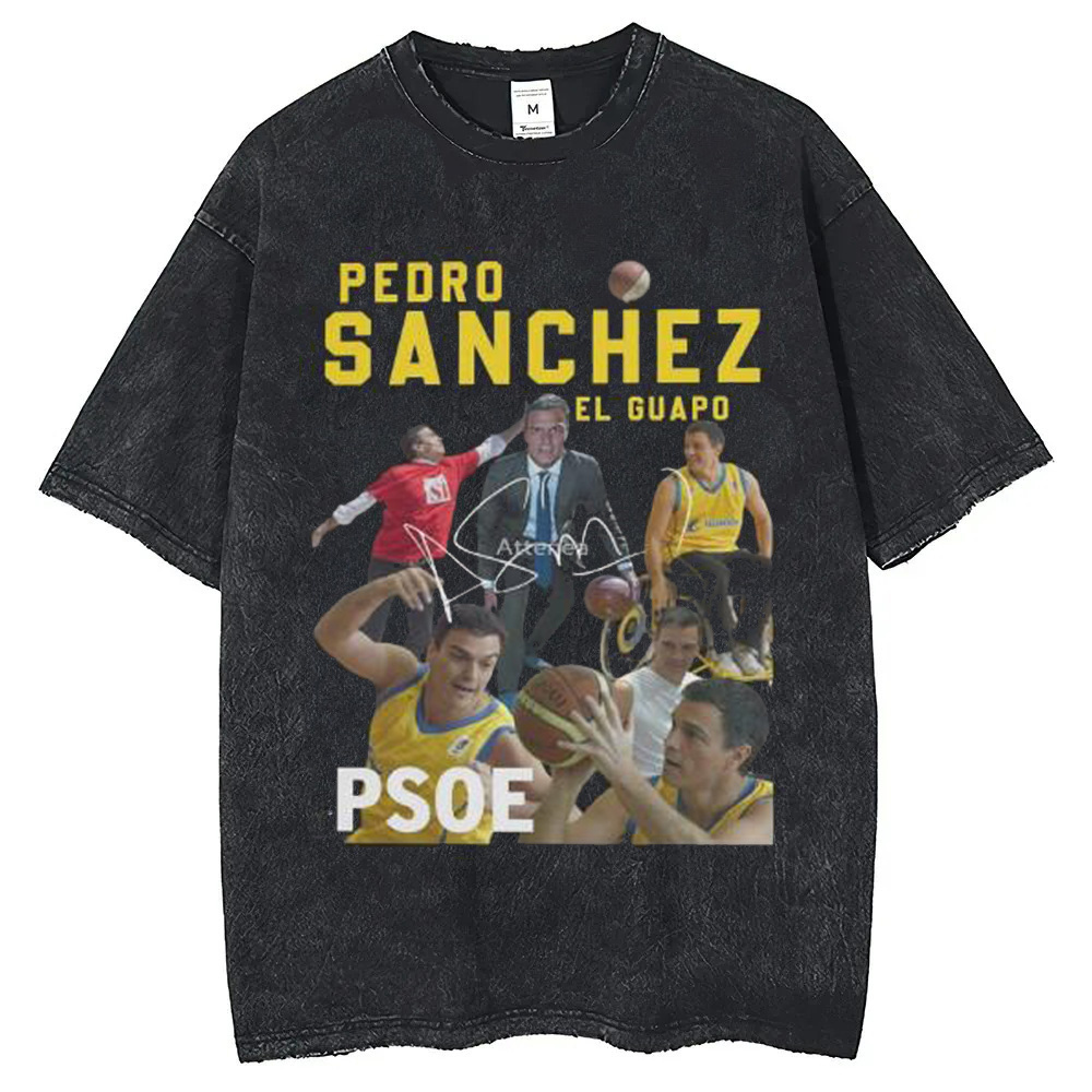 Summer Clothing Teens - Pedro Sanchez T-shirt vintage in cotone