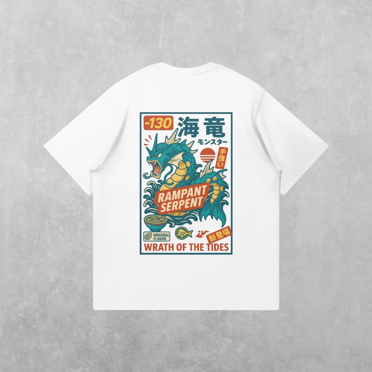 Summer Clothing Good Quality - T-shirt Anime Pokémon Gyarados per uomo