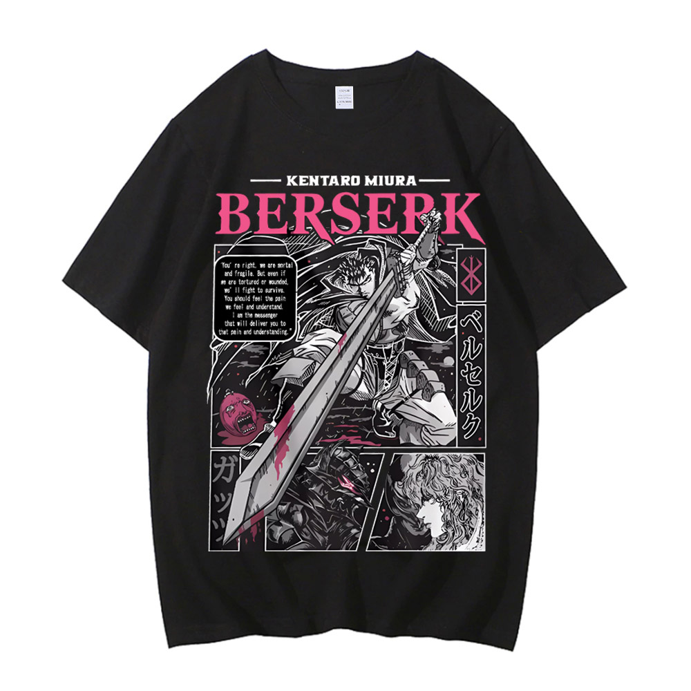 Nuova T-shirt Anime Berserk Es - Summer Clothing Good Quality recensione e prezzo