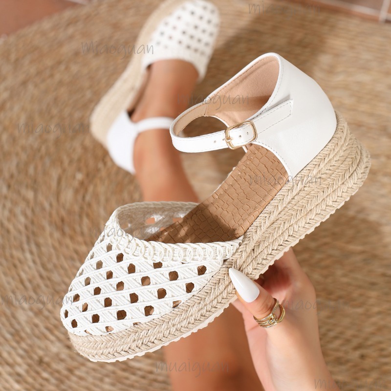 Sandali con zeppa intrecciati  - Espadrille Sandal Women recensione e prezzo