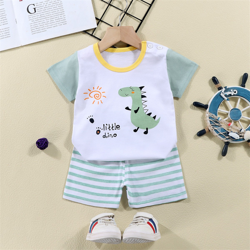 T-shirt in cotone + pantalonci - Summer Clothing Newborn recensione e prezzo