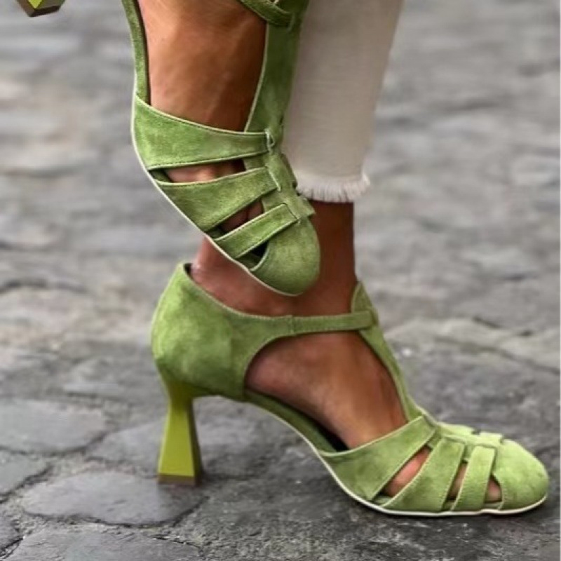 Sandali da donna verdi in camo - Summer Clothing Dress recensione e prezzo