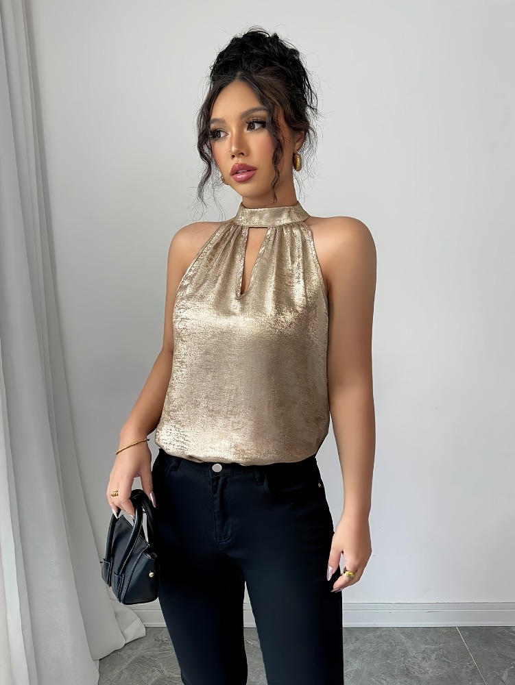 Top Elegante da Donna Primaver - Halter Neck Top recensione e prezzo