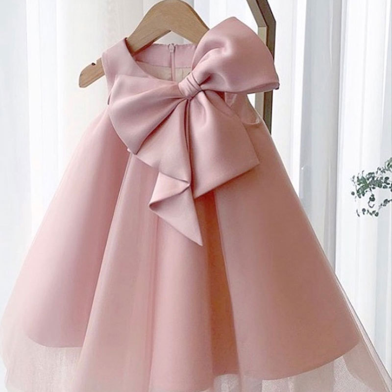 Summer Big Bow Baby Girl Dress - Summer Clothing Newborn recensione e prezzo
