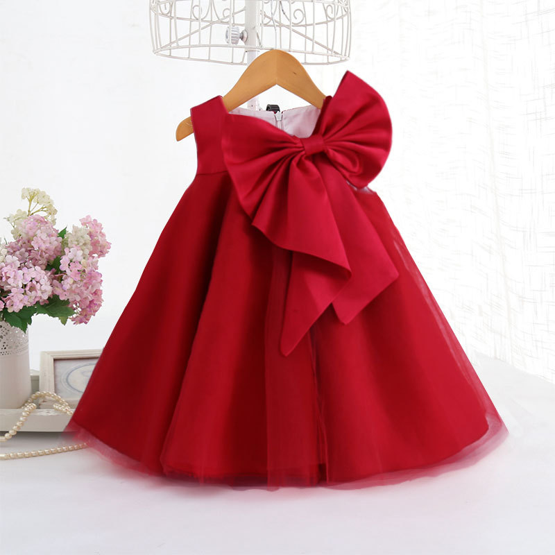 Summer Big Bow Baby Girl Dress - Summer Clothing Newborn recensione e prezzo