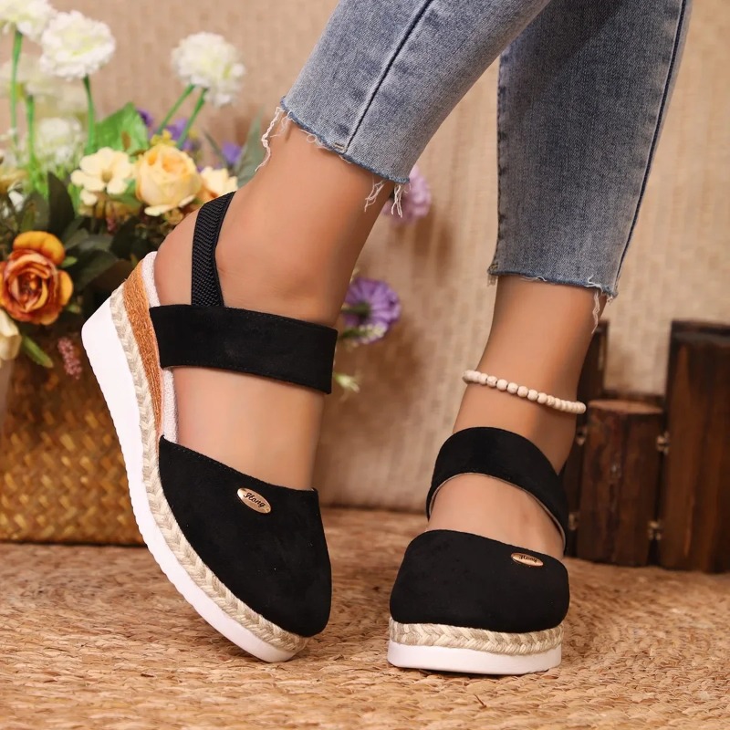 Sandali con zeppa a punta chiu - Espadrille Sandal Women recensione e prezzo