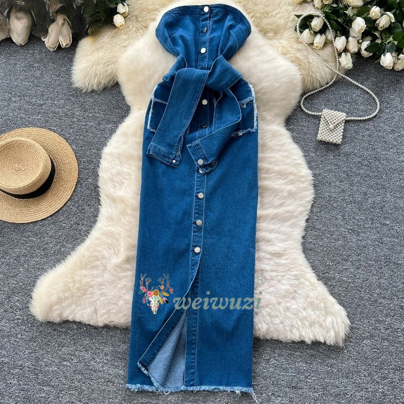 Abito in denim retrò da donna  - Summer Clothing Juniors recensione e prezzo