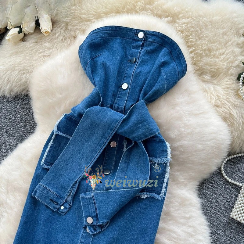 Abito in denim retrò da donna  - Summer Clothing Juniors recensione e prezzo