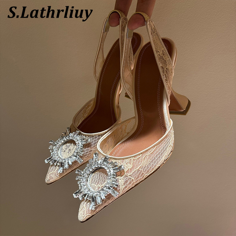 Sandali con strass fiore punta - Summer Clothing Dress recensione e prezzo